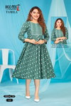 Tamila By Deecee Rayon Printed Long Kurtis Wholesale Market In Surat
